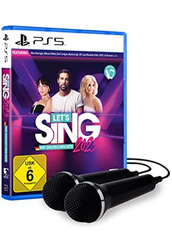 Image of Let's Sing 2023 German Version [+ 2 Mics] (PlayStation 5)