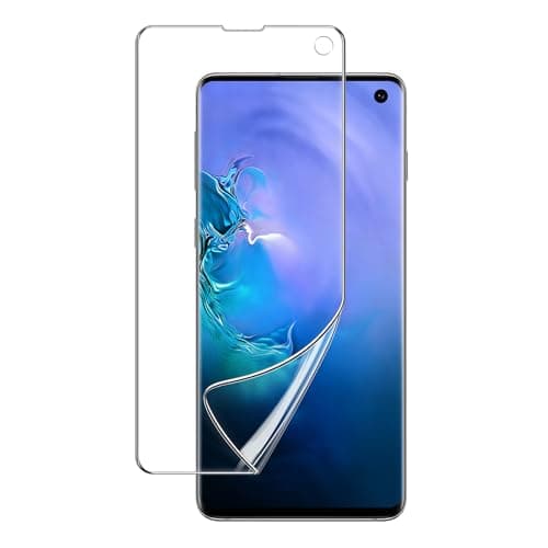 Image of JETech Screen Protector for Samsung Galaxy S10, TPU Ultra HD Film, Case Friendly, 2-Pack