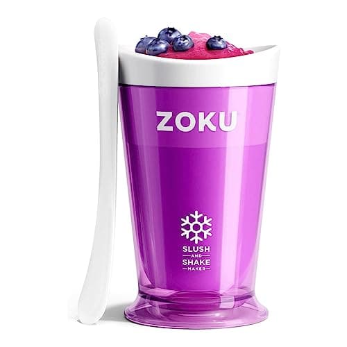 Image of Zoku Purple Slush and Shake Maker - Frozen Smoothies and Milkshakes in Minutes