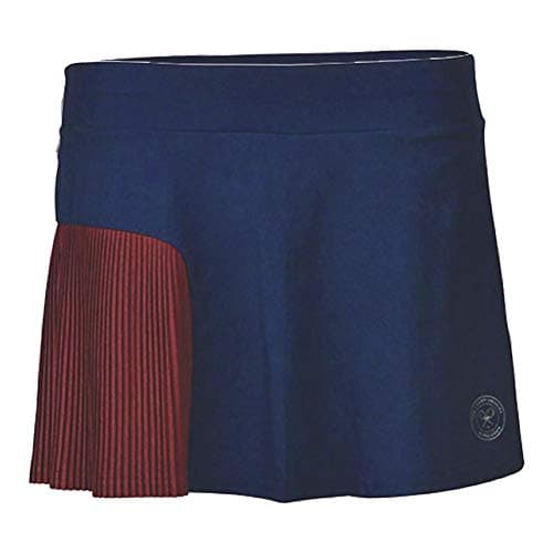 Image of Babolat Women's Performance Wimbledon 13 Inch Skirt Dark Blue, Dark Red, M Outerwear, M