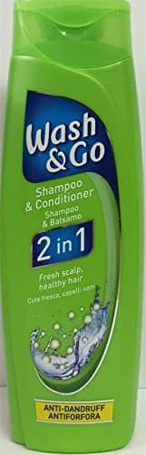 Image of THREE PACKS of Wash & Go 2in1 Shampoo & Conditioner Anti-Dandruff 200ml