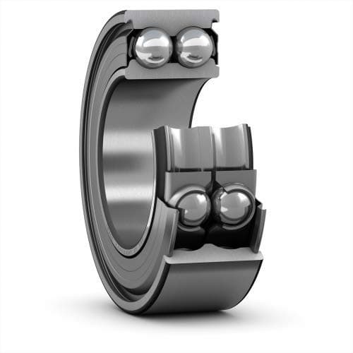 Image of SKF 3205 A-2Z/C3MT33 Angular Contact Ball Bearing Double Row 25x52x20.6mm