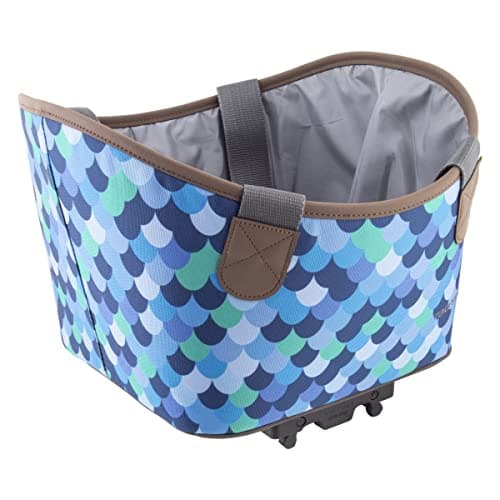 Image of Racktime Unisex - Adult Agnetha Bicycle Basket, Blue, 1 Size