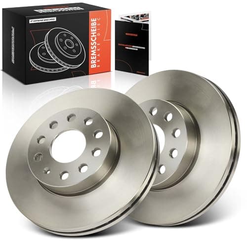 Image of Frankberg Brake Disc Set incl. 2x Discs Front Vented Ø276mm Compatible with O.c.t.a.v.i.a III Estate 5E5 5E6 K.a.r.o.q ND7 NU7 A3 Replace# 5Q0615301E,5Q0615301A