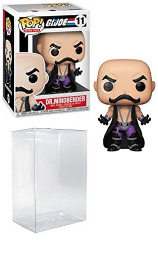Image of G I Joe Dr Mindbender Pop #11 Retro Toys Vinyl Figure (Bundled with EcoTek Protector to Protect Display Box)