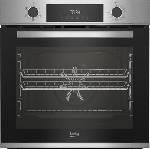 Image of Beko AeroPerfect™ RecycledNet® BBRIF22300X Built In Electric Single Oven - Stainless Steel - A Rated