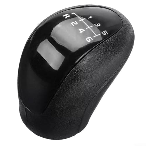 Image of 6 Speed Manual Gear Shift Knob Round Ball Shifter Replacement Compatible for Mercedes Vito W639 2003-2010 Sprinter II 906 2006-2013 Black ABS