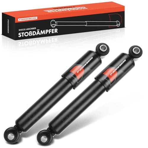 Image of Frankberg 2x Shock Absorber Strut Rear Left Right 298mm Gas pressure Compatible with 106 II 1A 1C 106 I 1A 1C Saxo S0 S1 AX ZA- 106 Van 1S Replace# 42051, 42043