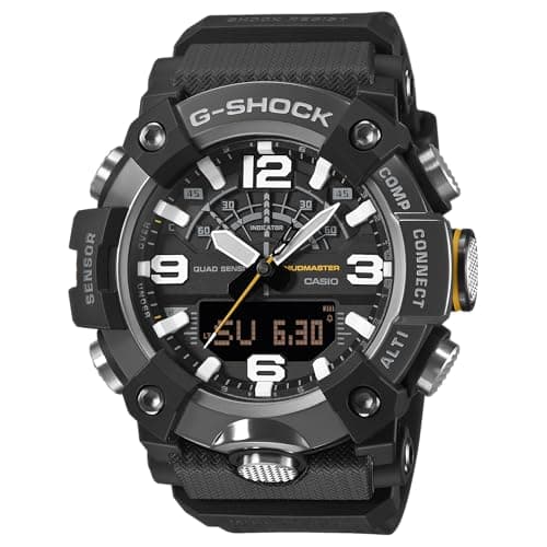 Image of Casio G-Shock Master of G MUDMASTER Black Bezel Carbon Resin Watch GGB100XMB-1A