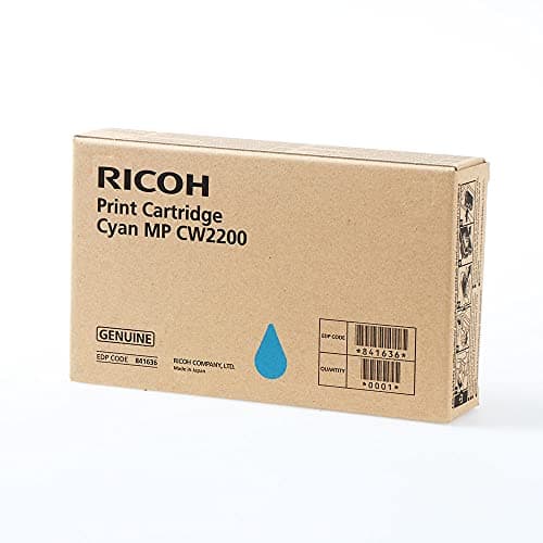Image of RICOH Gel Cartridge MP CW2200 Cyan Standard Capacity