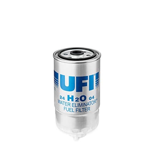 Image of UFI Filters, Fuel Filter 24.H2O.04, Replacement Fuel Filter, Suitable for Cars, Applicable to Various Models Alfa Romeo, Fiat, Lancia, LDV, Piaggio