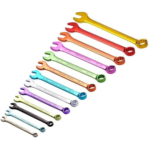 Image of Draper Expert 23017 Hi-Torq Metric Combination Spanner Set (13 Pieces)