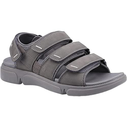 Image of Hush Puppies Raul Sandal, Grey, 8