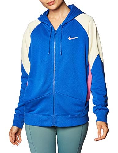 Image of NIKE NSW Full Zip CB Jacket - Game Royal/Cosmic Fuchsia/Foss, Small