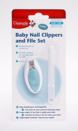 Image of CLIPPASAFE Baby Nail Clippers & File Set