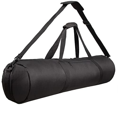 Image of BOLLUMA Tripod Bag 47.2in Foam Padded, Photography Light Stand Carry Bag 120cm x 20cm, Adjustable Shoulder Strap, Large Sturdy Storage Bag for Photography Equipment Monopod Light Stand