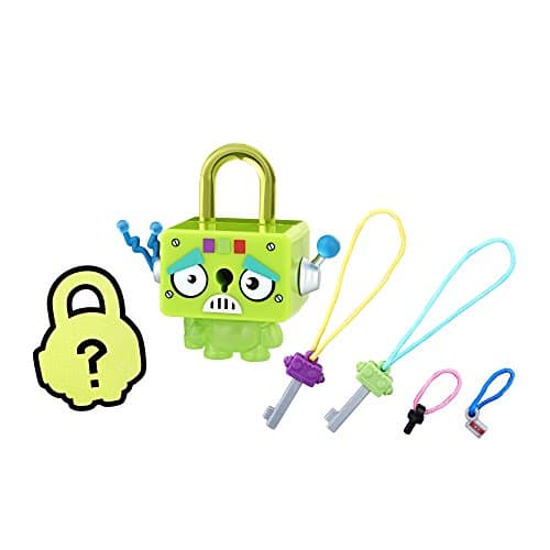 Image of Hasbro Lock Stars Green Square Robot