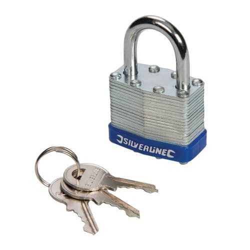 Image of Silverline 704400 Laminated Padlock 50 mm