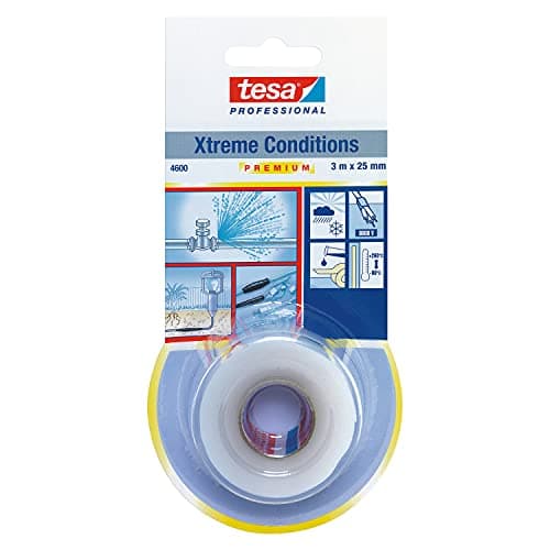 Image of tesa 4600 Self Amalgamating Tape for Extreme Conditions, 25mm x 3M - Transparent