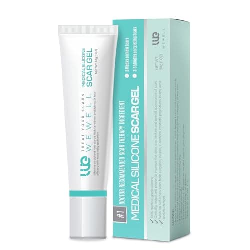 Image of Silicone Scar Gel Removal Cream: Treatment for Burns, Surgery, and Stretch Marks – Improves the Appearance of Old and New Scars, Suitable for Face and Body, 30g