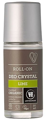 Image of Urtekram Crystal Deodorant Roll On Lime 50ml. Organic