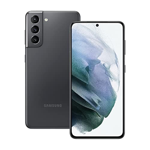 Image of Samsung Galaxy S21 5G Smartphone SIM Free Android Mobile Phone Phantom Grey 128GB (Renewed)
