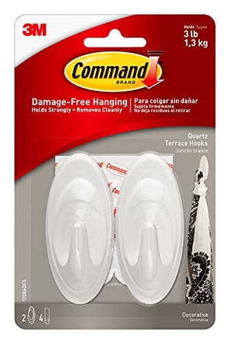 Image of 17086Q Command Quartz Terrace Hooks