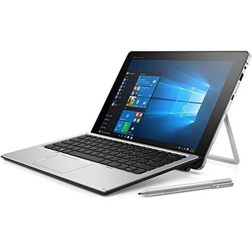 Image of HP Elite x2 1012 G1 Laptop with 12" Travel Keyboard (Intel Core, 8GB RAM, 128GB SSD, HD Intel 515, Windows 10) - Silver Intel Core M5-6Y54 silver