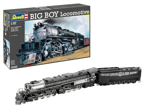 Image of Revell 02165 Big Boy Locomotive 1:87 Scale Unbuilt/Unpainted Plastic Model Kit