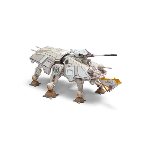 Image of Star Wars™ Micro Galaxy Squadron AT-TE - 9-inch Six-Legged Vehicle with 2.5-Inch Speeder and Five 1-Inch Micro Figure Accessories