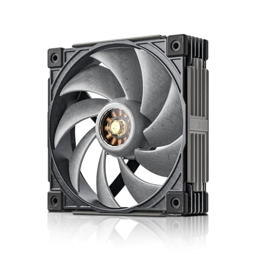 Image of Sudokoo MACH120 120mm Case Fan - PWM Quiet PC Cooling Fan, 30mm Thick, LCP High Speed Computer Fan with 500-3000 RPM, Dynamic Balance Correction, 6 Years Warranty
