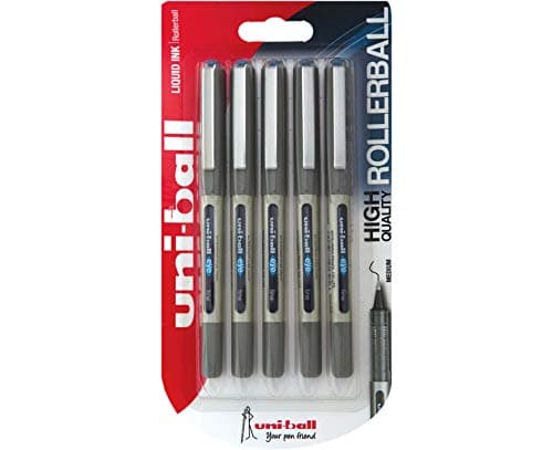 Image of Uni-Ball Eye Fine UB157 Rollerball (Blue, Pack of 5 Pens)