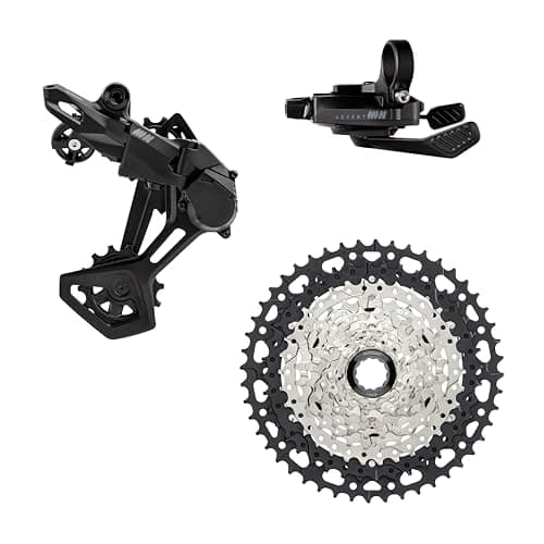Image of Microshift Advent MX 1x10 Groupset, Shifter, Rear Derailleur, Alloy 11-48t Cassette