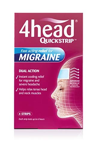 Image of 4HEAD Quickstrip Hydro Gel Strips , 4 count