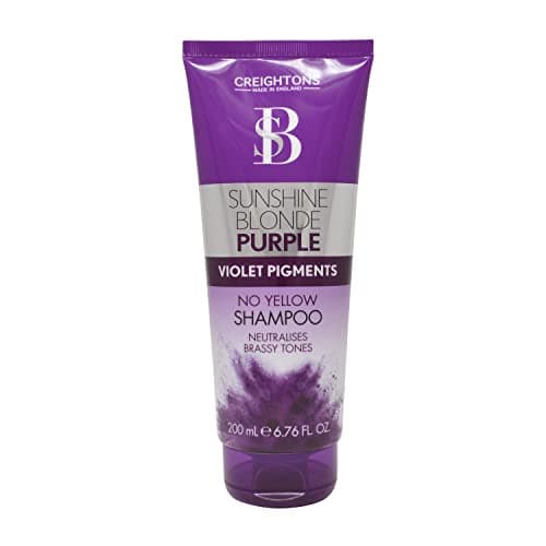 Image of Creightons Sunshine Blonde Silver Tone Correcting Shampoo (200ml) - Brightens Blonde & Neutralises Brassiness. For Blonde, Platinum & White hair.