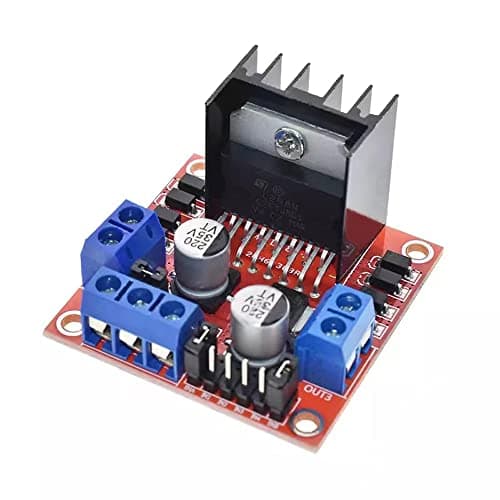 Image of L298N Motor Driver Controller Board Module Stepper Motor DC Dual H-Bridge, suitable for motors, robots, smart cars
