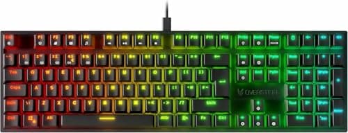 Image of Oversteel - KOVAR USB Gaming Keyboard, RGB Backlit, Outemu Red Mechanical Switch, Anti-Ghosting, English Layout PC/MAC/Android