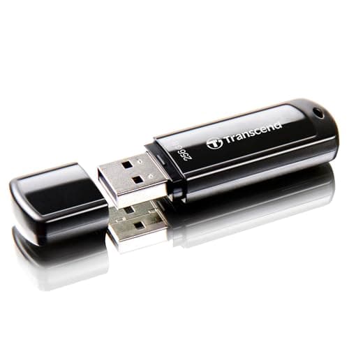 Image of Transcend 256GB JetFlash 700 USB 3.1 Gen 1 Flash Drive USB Stick Black - TS256GJF700