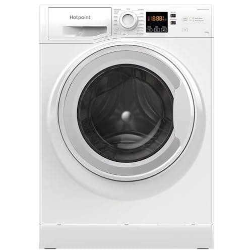 Image of Hotpoint NSWM 1046 W UK 10kg 1400rpm Anti-Stain Washing Machine - White
