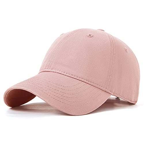 Image of I Kua Fly Baseball Cap Unisex Casual Outdoor Sports Hat Adjustable Baseball Cap for Men Women (Pink)