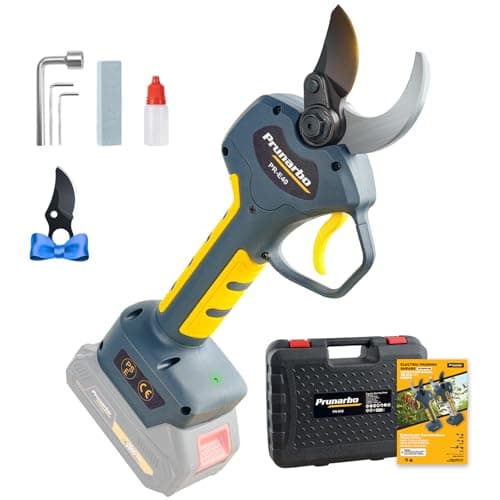 Image of Prunarbo Electric Secateurs Cordless Pruning Shears 40MM (Battery and Charger Not Included) - Compatible with Makita 18V Battery (PR-E40-Body)