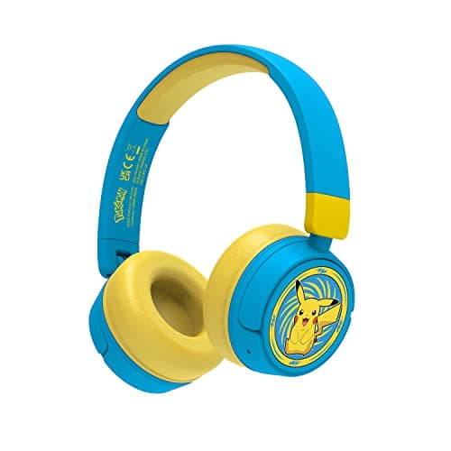 Image of OTL Technologies PK0980 Pokemon Pikachu Kids Wireless Headphones - Blue