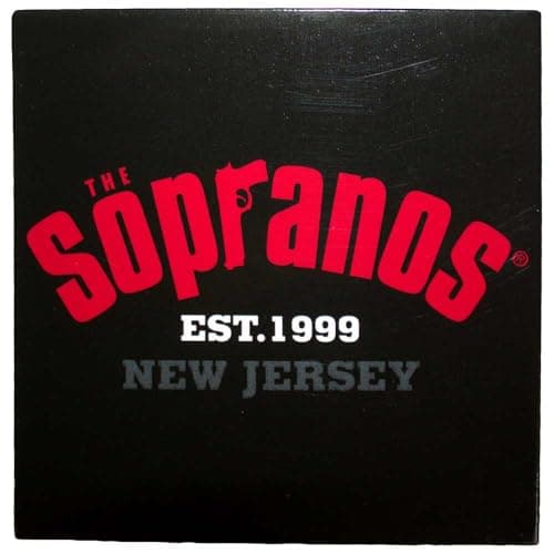 Image of The Sopranos Fridge Magnet, Collegiate Logo