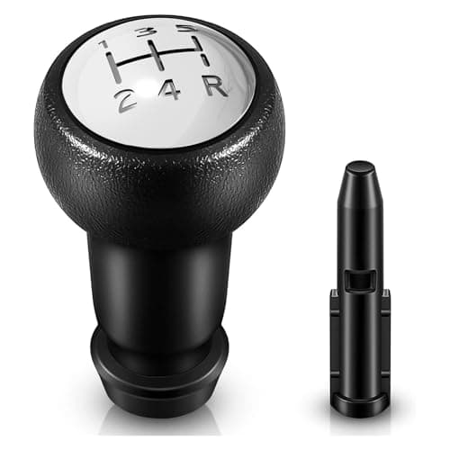 Image of Vinabo 5 Speed Manual Shift Knob Suitable for Peugeot 106 107 205 206 306 307 308 406 2008 3008 / Citroën Picasso Saxo C1 C2 C4