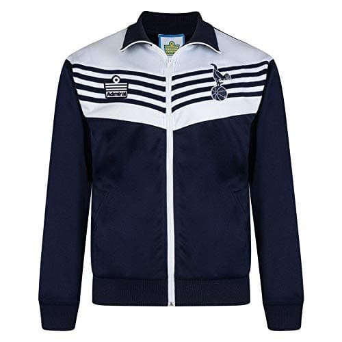 Image of Tottenham Hotspur 1978 Admiral Track Jacket Navy/White Small Polyester