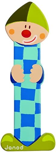 Image of Janod J04550 Party B004XS8GUG Wooden Clown Letter, Multicolour, one Size