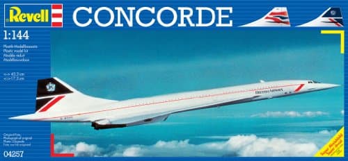 Image of Revell 04257 Concorde 1:144 Scale Unbuilt/Unpainted Plastic Model Kit