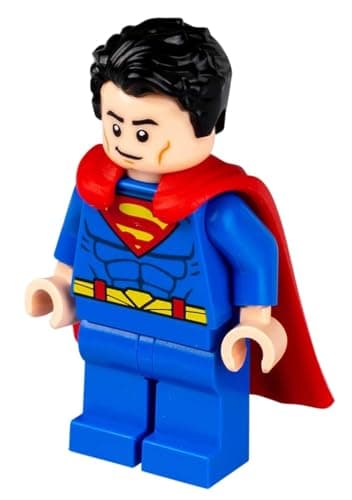 Image of LEGO DC Superheroes Superman Minifigure with Rubber Cape