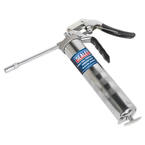 Image of Sealey AK446 Grease Gun - 1 Handed Pistol type - Manual Bulk or 400g Cartridge
