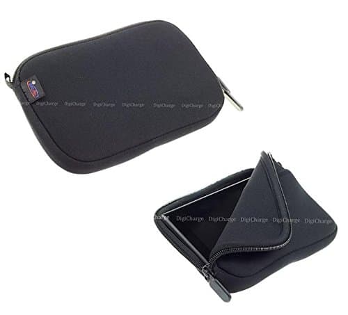 Image of Digicharge 5'' Inch Neoprene Sat Nav Case For Garmin Drive 53 52 50LM 51 LMT-S 40LM DriveAssist 50LMT-D 51 DriveSmart 55 50 50LMT-D 51 DriveLuxe 50LMT-D 51LMT-S Nuvi 5'' GPS Sat Nav